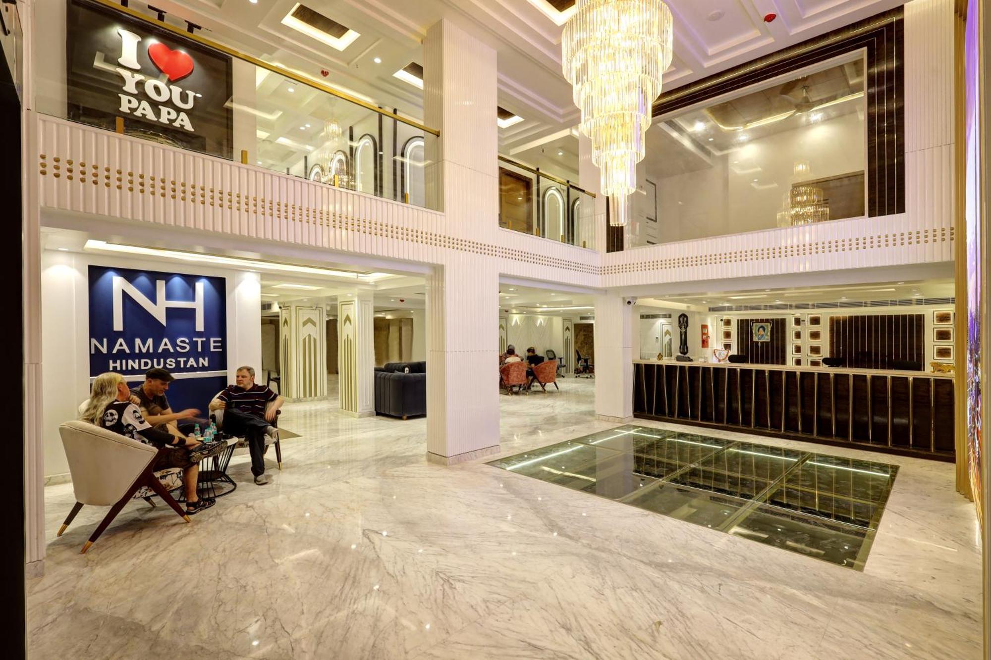 Hotel Namaste Hindustan Just A Minute Away From New Delhi Railway Station And Connaught Place ภายนอก รูปภาพ