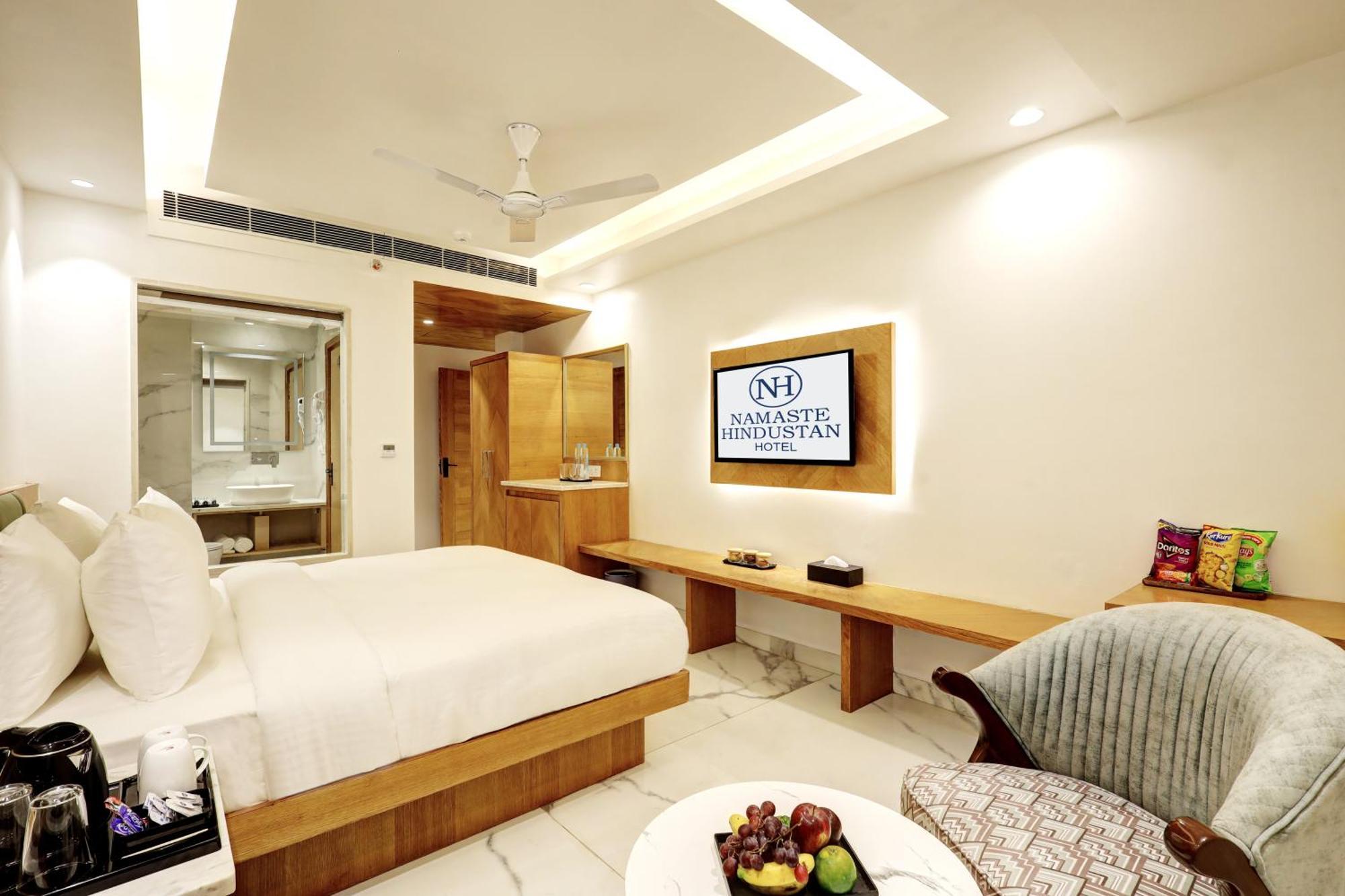 Hotel Namaste Hindustan Just A Minute Away From New Delhi Railway Station And Connaught Place ภายนอก รูปภาพ