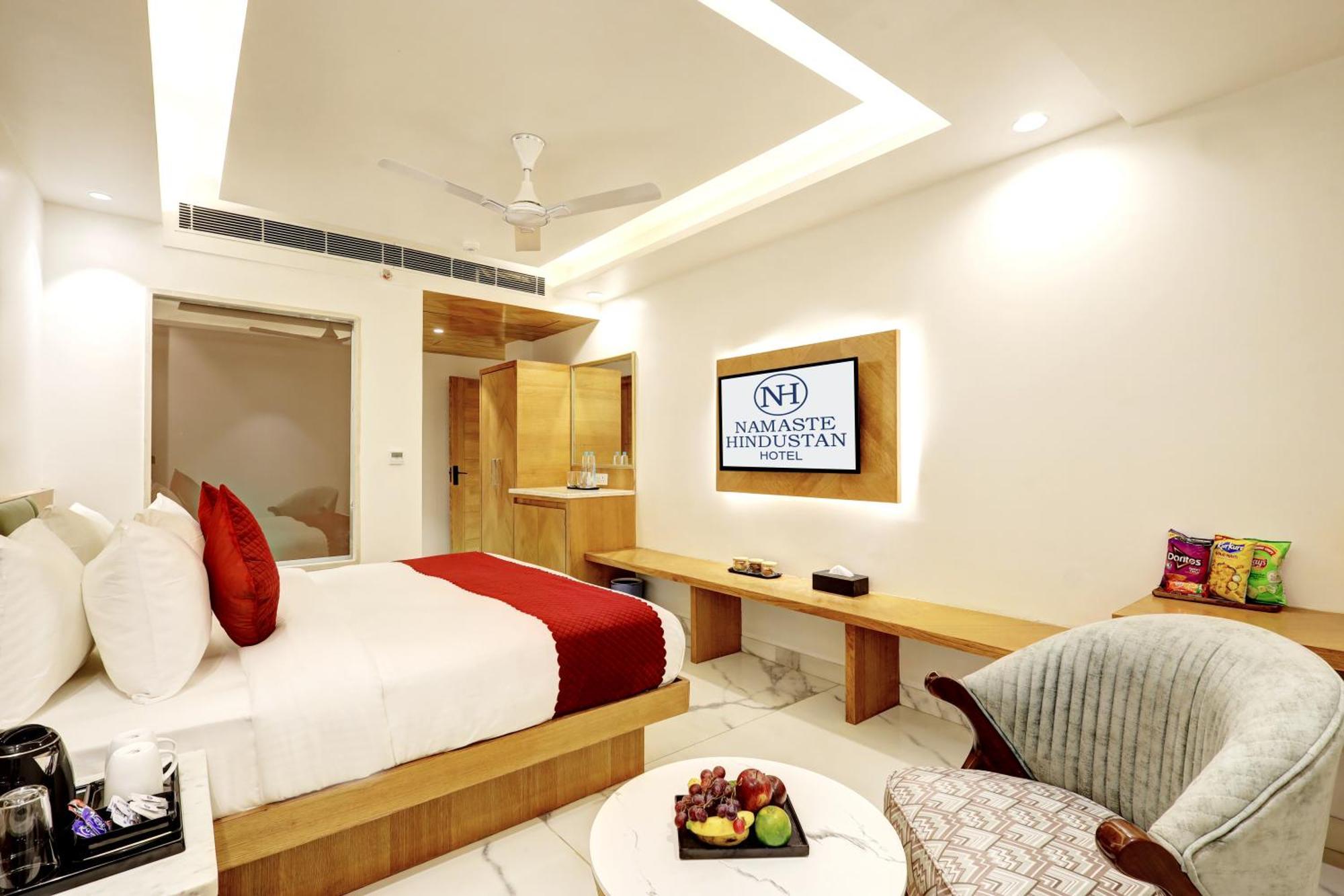 Hotel Namaste Hindustan Just A Minute Away From New Delhi Railway Station And Connaught Place ภายนอก รูปภาพ