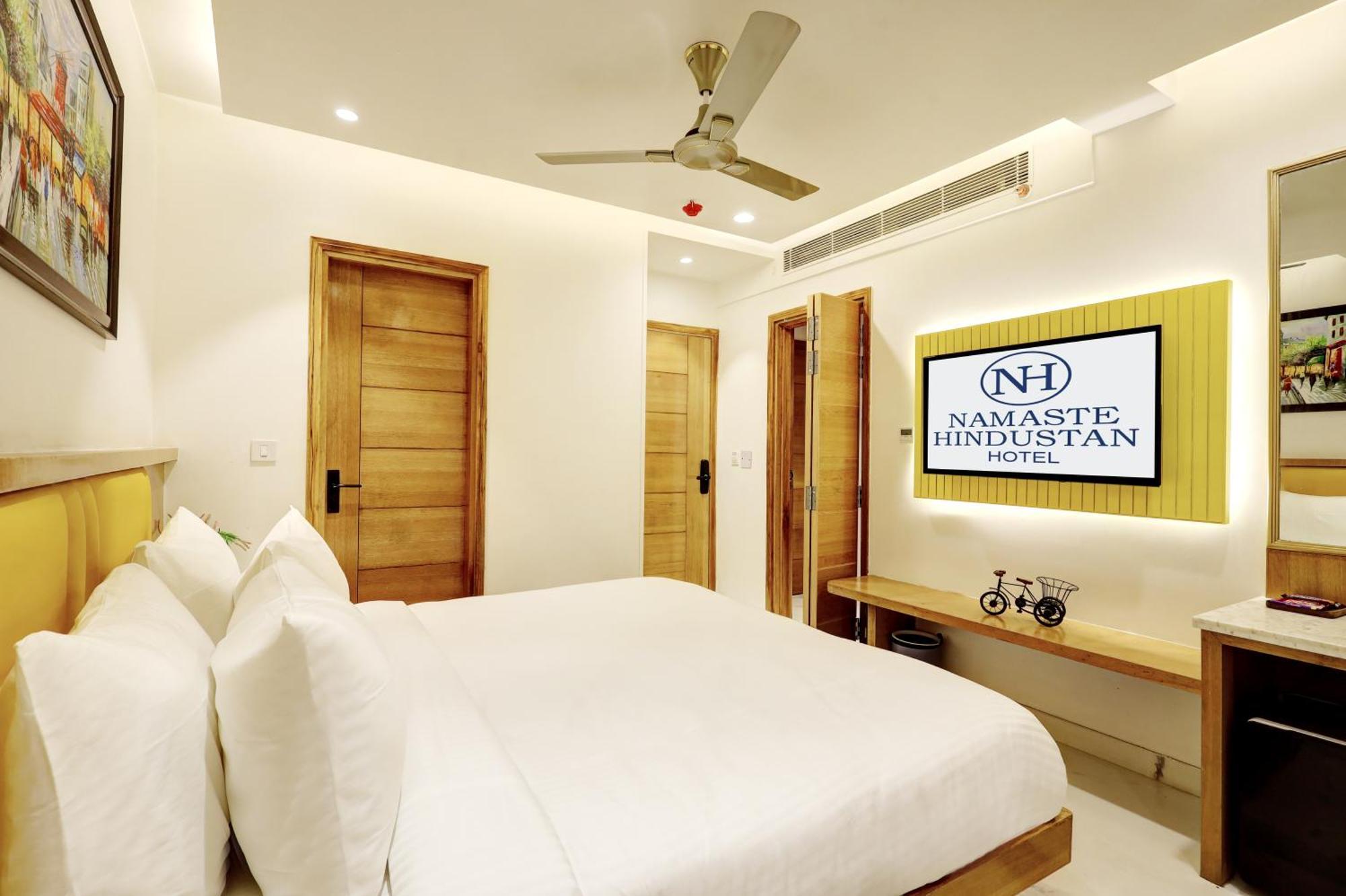 Hotel Namaste Hindustan Just A Minute Away From New Delhi Railway Station And Connaught Place ภายนอก รูปภาพ