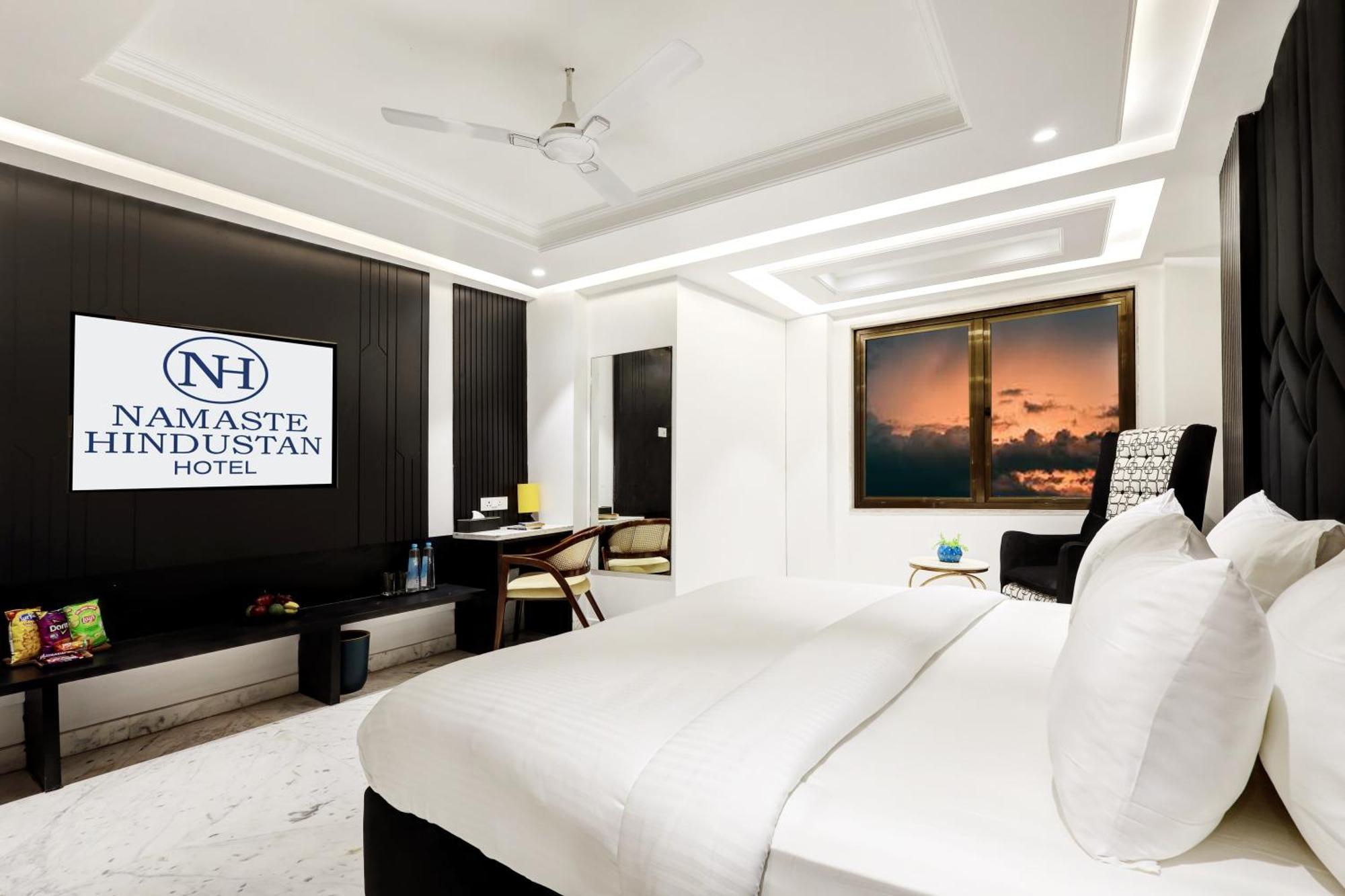 Hotel Namaste Hindustan Just A Minute Away From New Delhi Railway Station And Connaught Place ภายนอก รูปภาพ